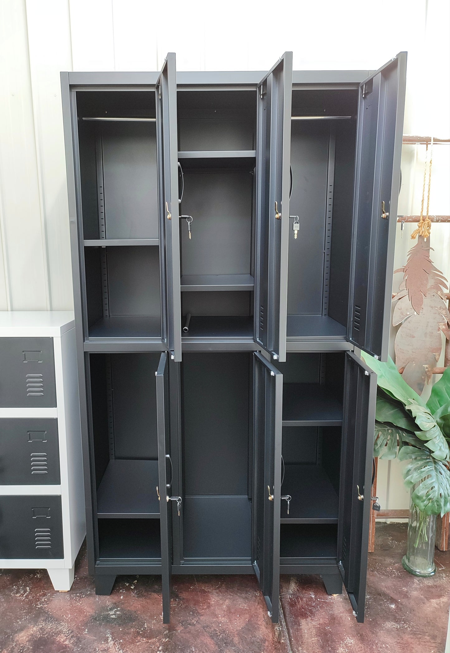 Seconds Black Wardrobe Locker