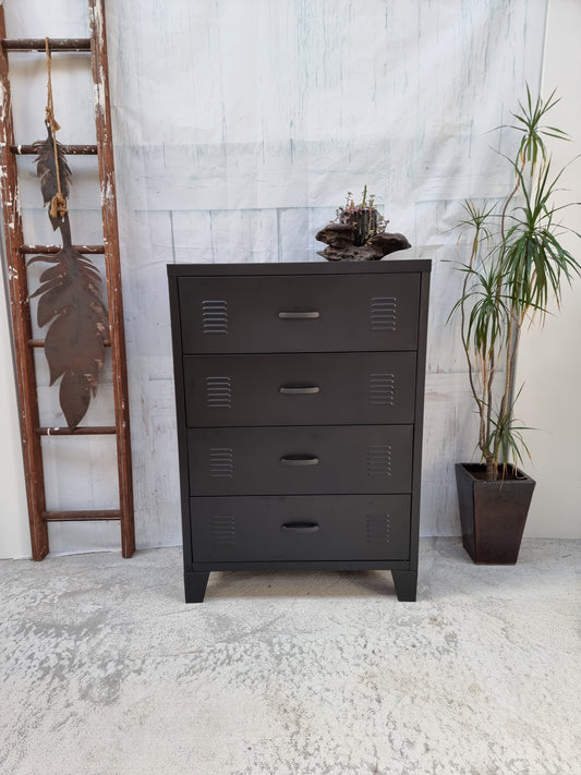 Black Tall boy Drawers