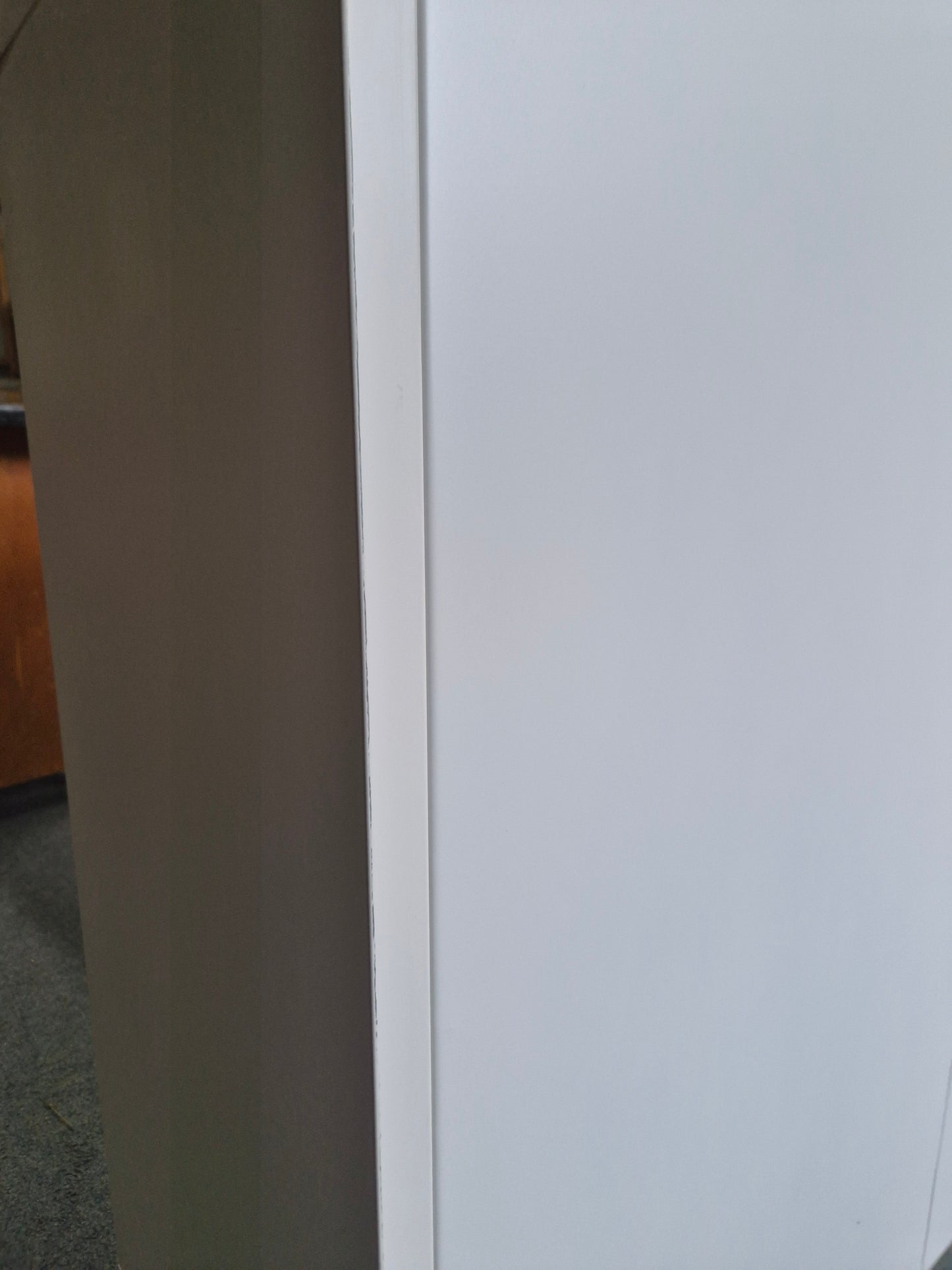 Seconds White Metal 6 Drawer