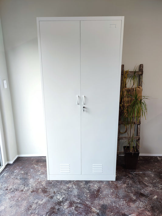 Seconds White 2 Door Cupboard