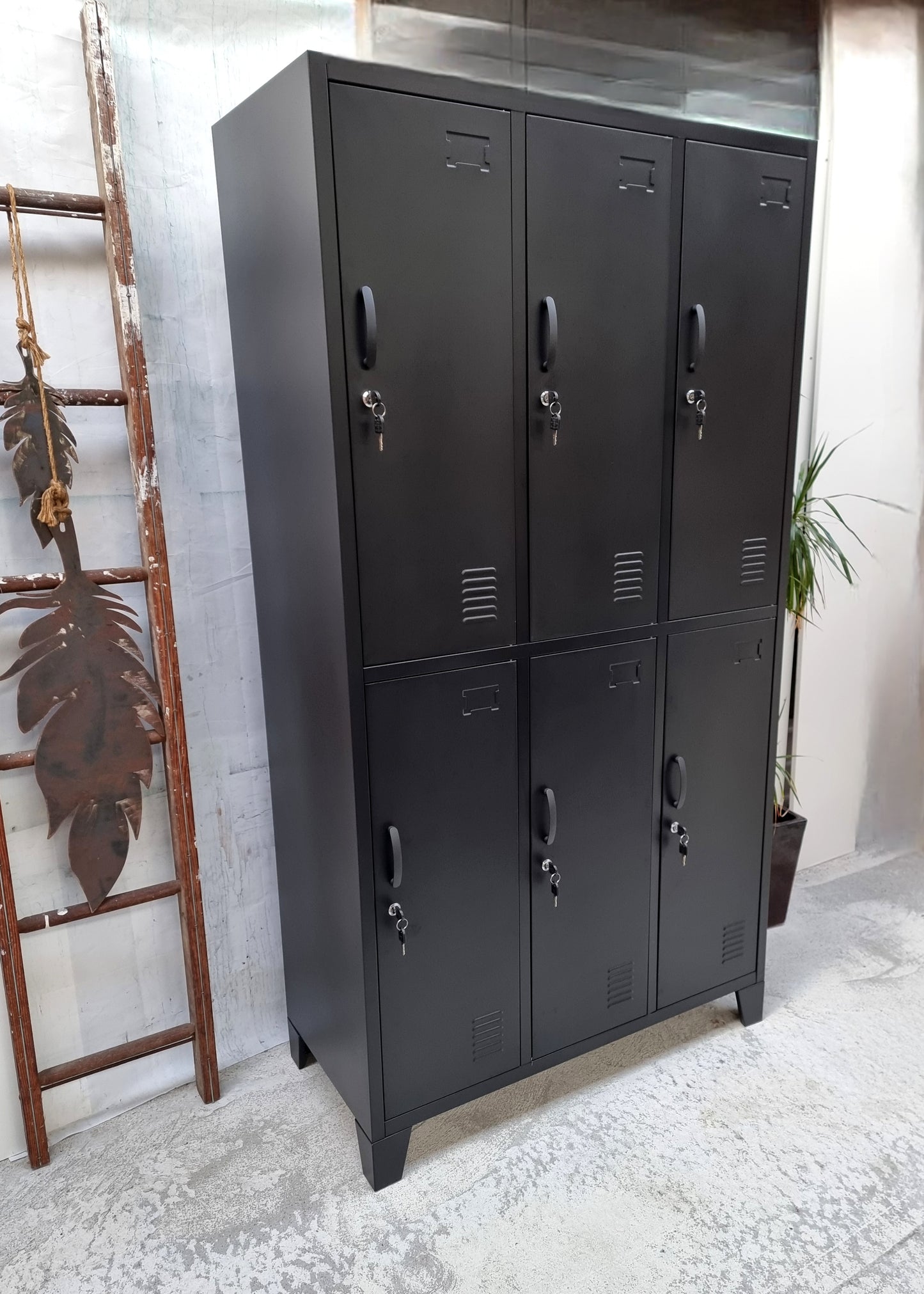 Seconds Black Wardrobe Locker