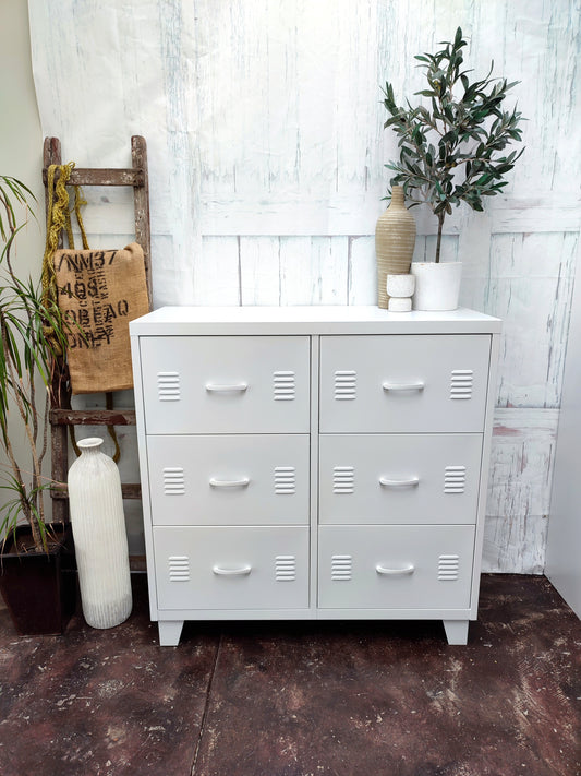 Seconds White 6 Drawer