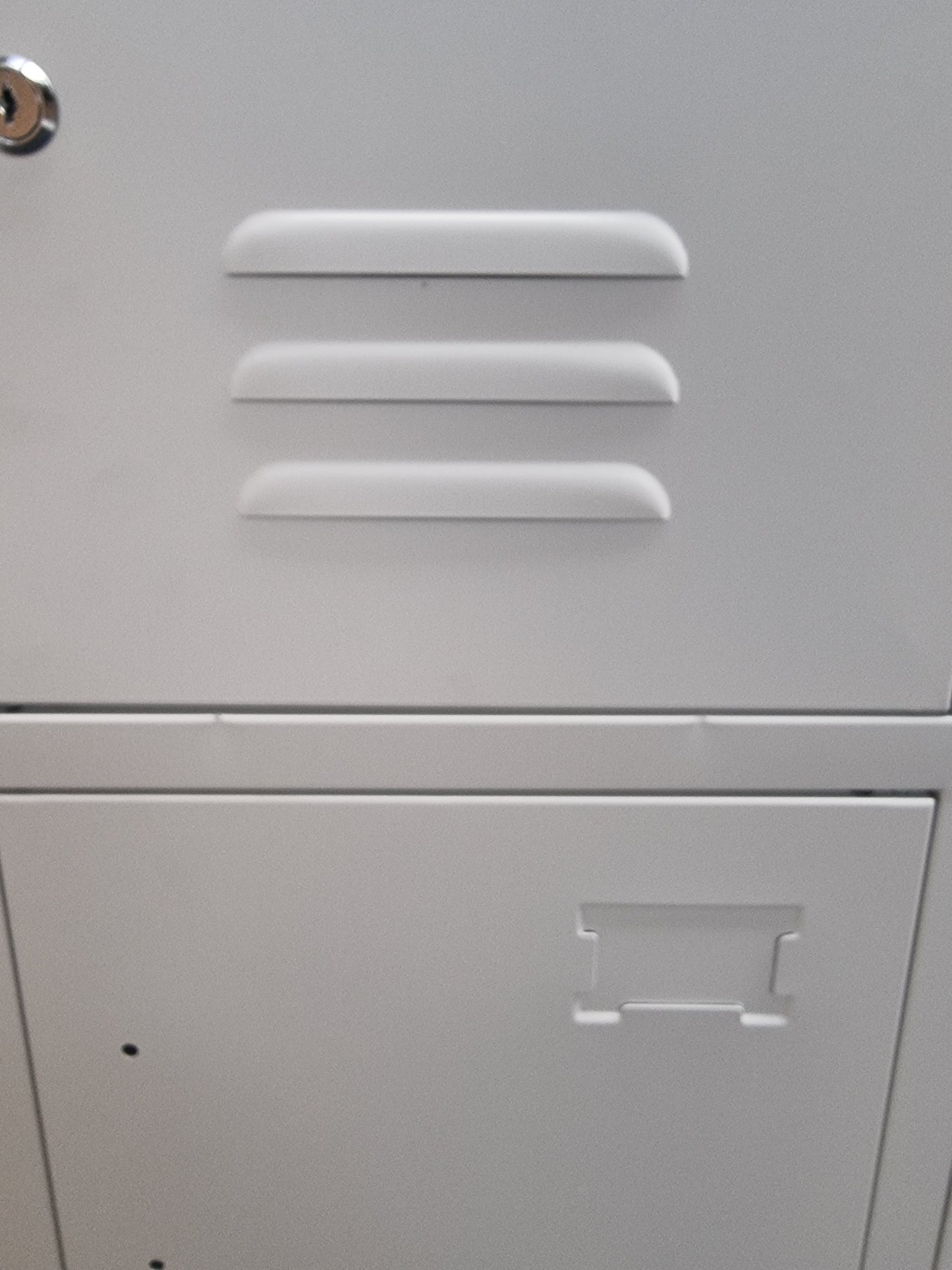 Seconds White 12 Door Staff Locker