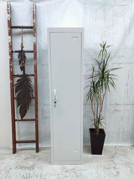 White Single Door Locker