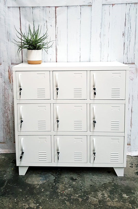 Seconds White 9 Door Locker