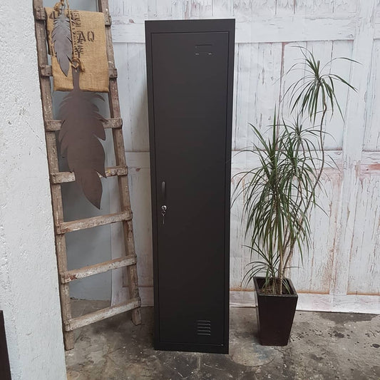 Black Single Door Locker