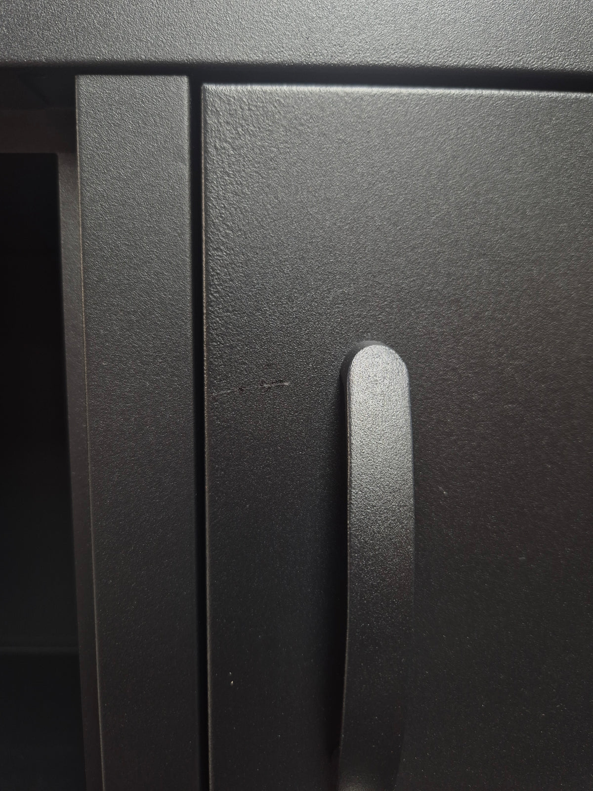 *Seconds Black 6 Door Metal Locker Cabinet