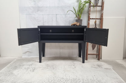 Black Hall Table