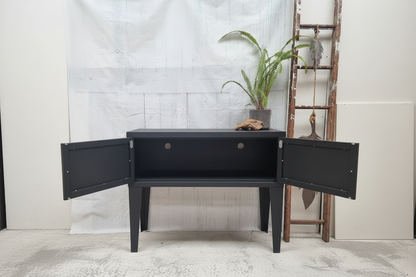 Black Hall Table