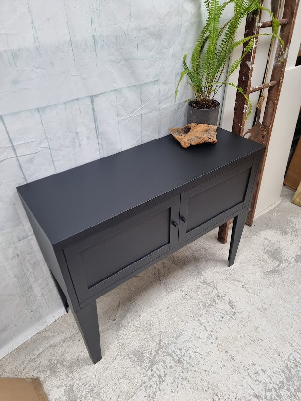 Black Hall Table