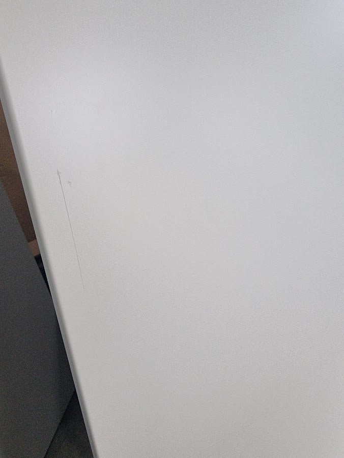 Seconds White 6 Door Metal Locker Cabinet