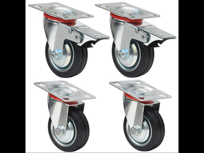 Four caster wheels for Kitchen Island