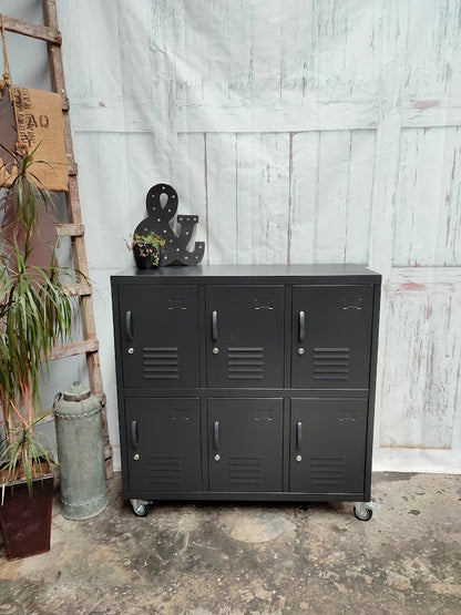*Seconds Black 6 Door Locker