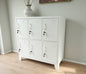 White 6 Door Metal Locker Cabinet – Staff , Home & Office Storage