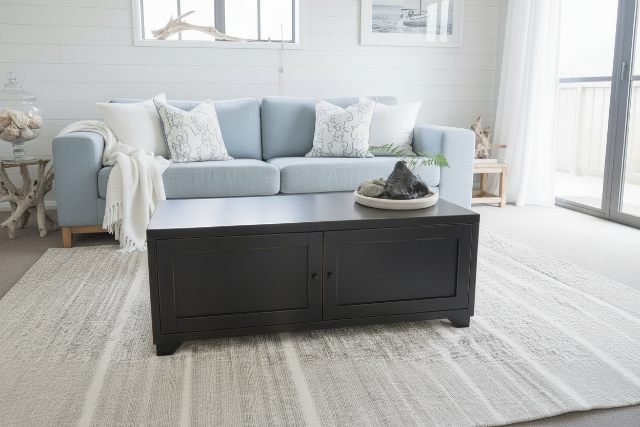 Black Coffee Table Cabinet