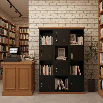 Rimu Checkerboard Display Locker