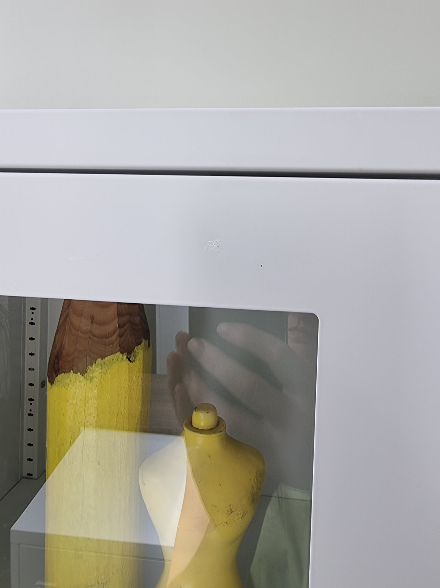 Seconds White Glass Locker