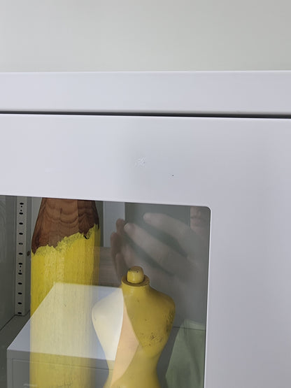 Seconds White Glass Locker