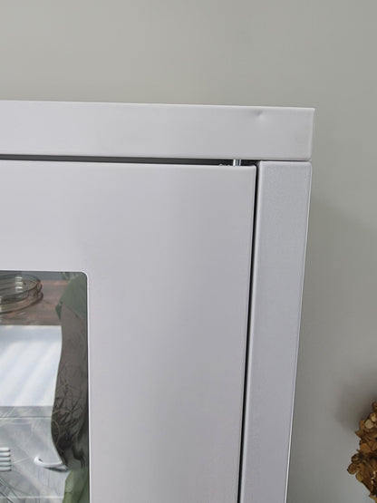 Seconds White Glass Locker