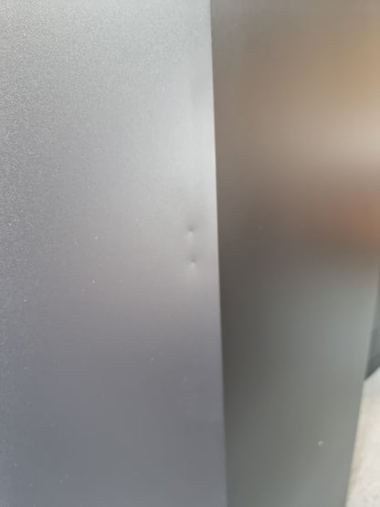 Seconds Black 2 Door Cupboard