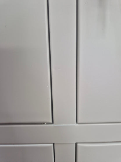 *seconds* White 8 Door Sideboard Locker