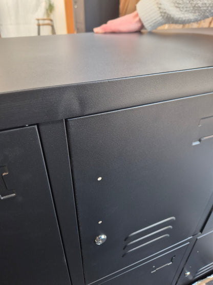 *Seconds Black 6 Door Locker