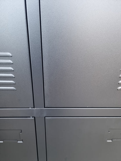 Seconds Tall Black 6 Door Locker