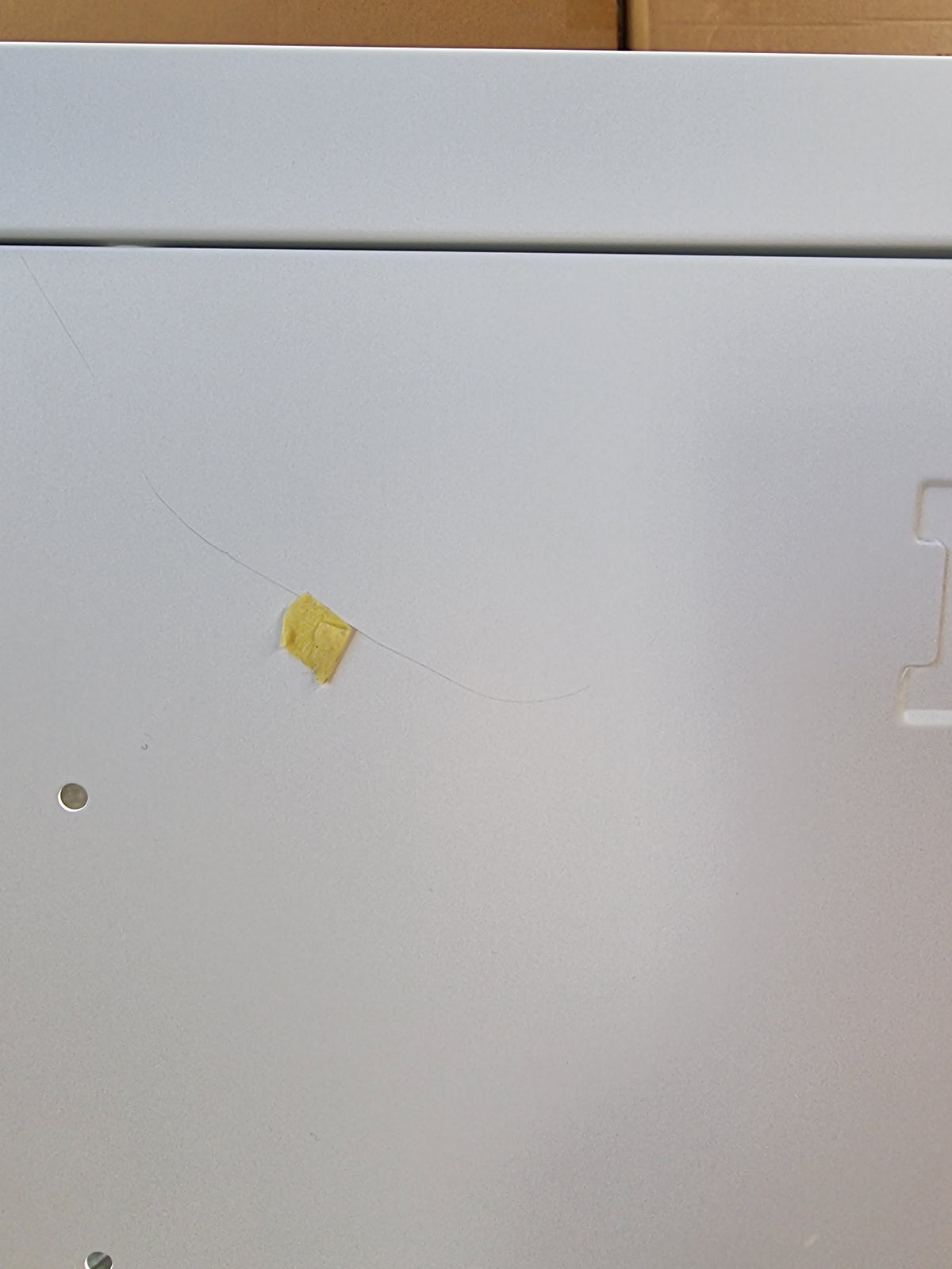 Seconds White 6 Door Metal Locker Cabinet