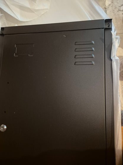 Seconds Right open Black Mini Locker