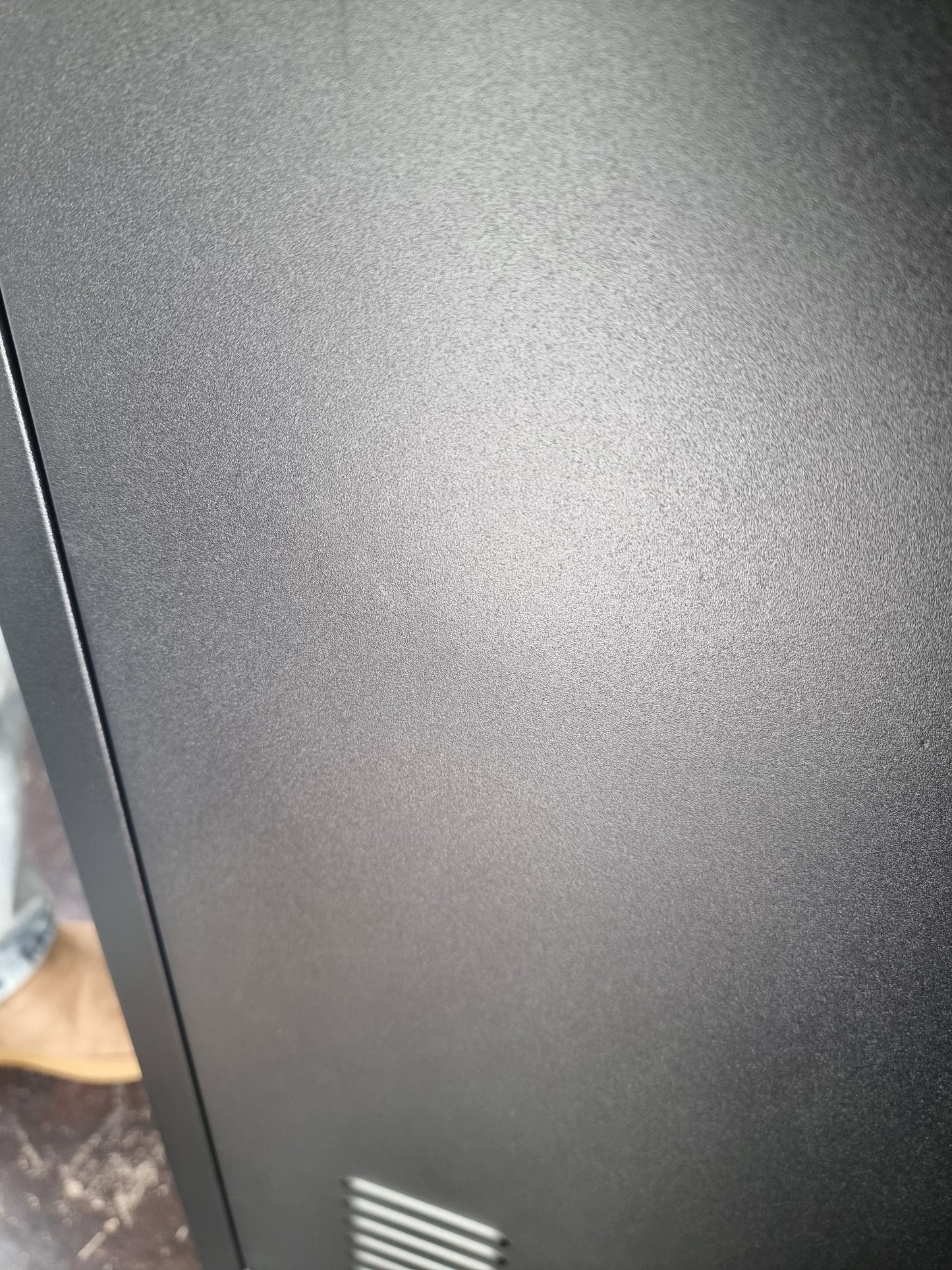 Seconds Black Versatile Metal Locker Cabinet