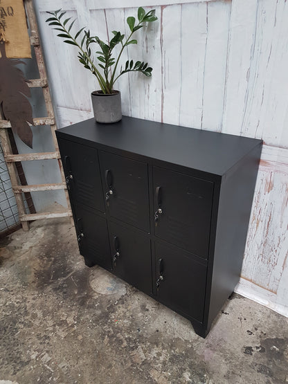 *Seconds Black 6 Door Locker