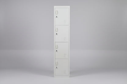 1.8H White 4 Door Locker