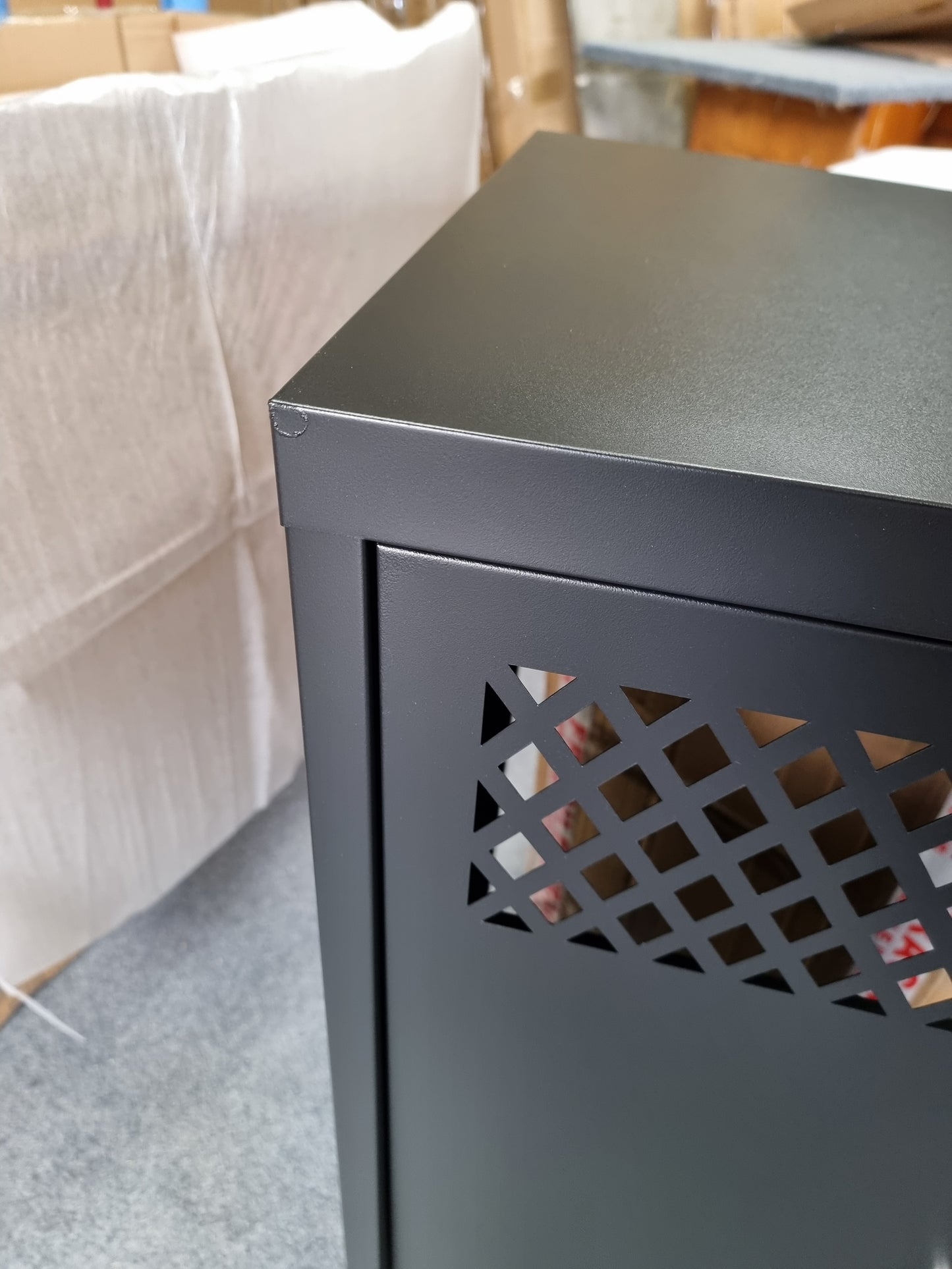 Seconds Black Side Cabinet