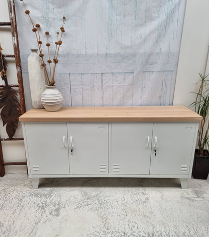 Seconds White Versatile Locker wood top