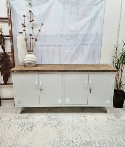 Seconds White Versatile Locker wood top