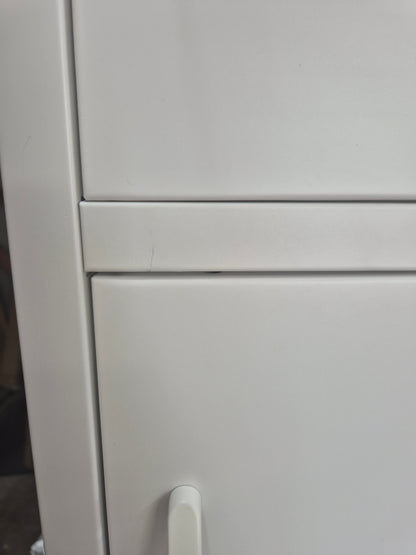 *seconds* White 8 Door Metal Locker Cabinet