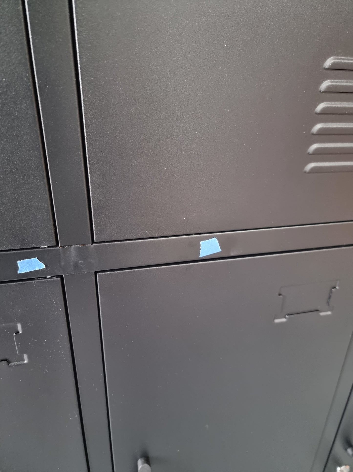 Seconds Tall Black 6 Door Locker