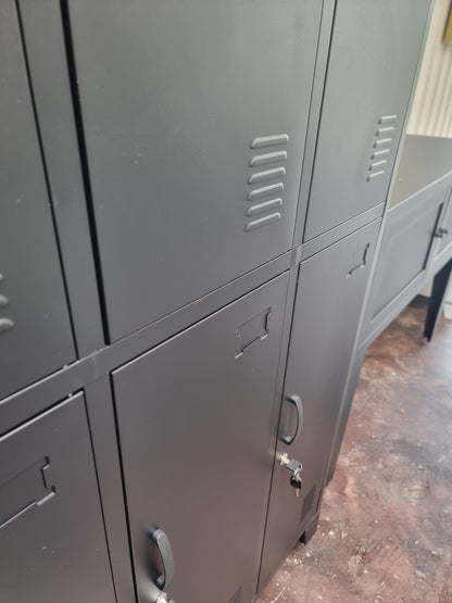 Seconds Tall Black 6 Door Locker