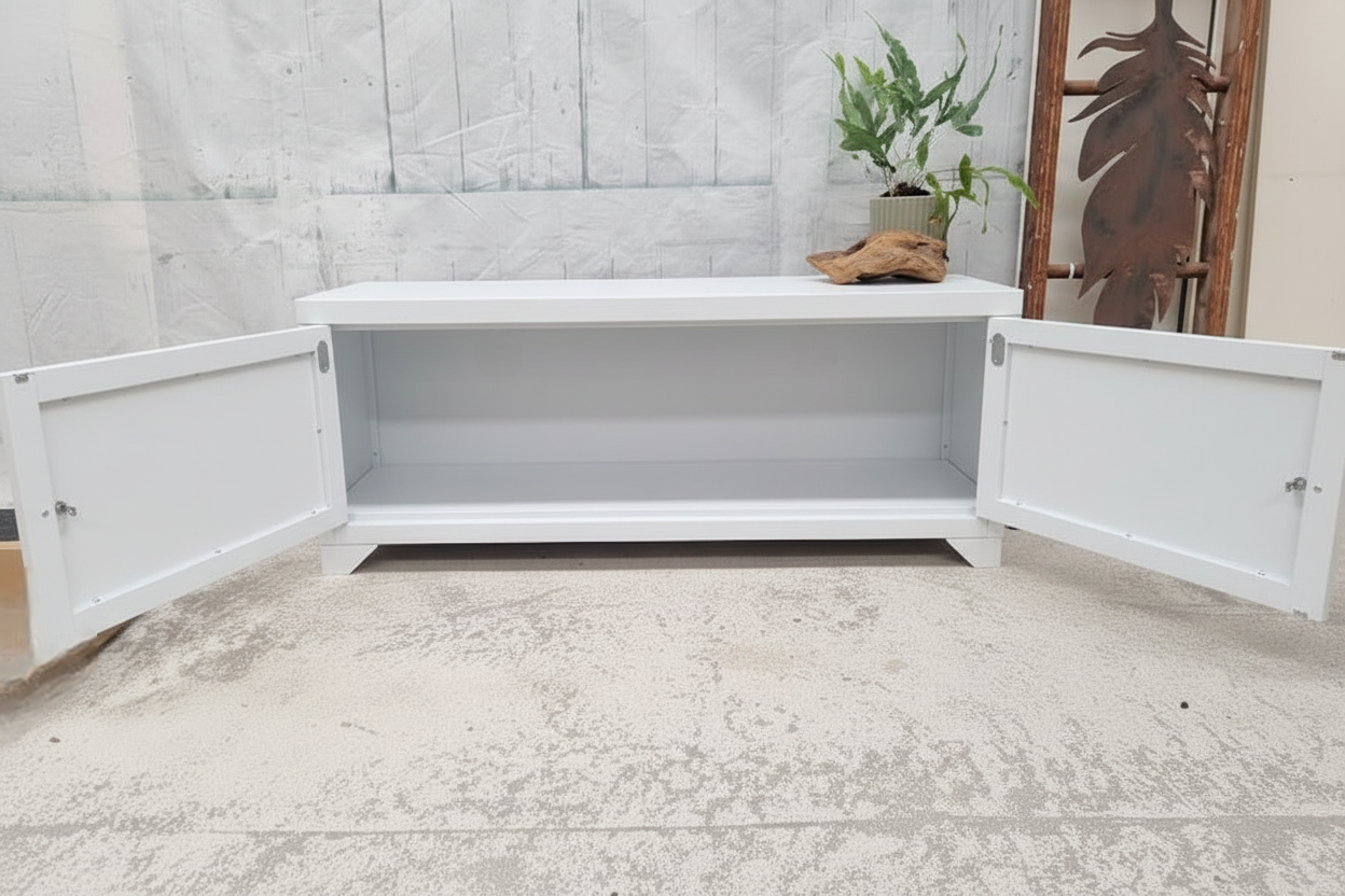 White Coffee Table Cabinet
