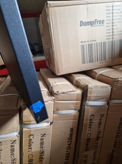 Seconds Black Side Cabinet-Left opening