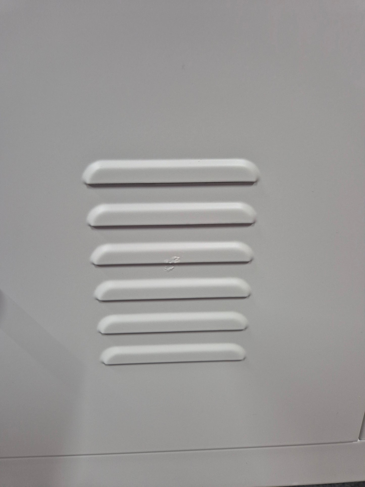 Seconds White Metal 6 Drawer