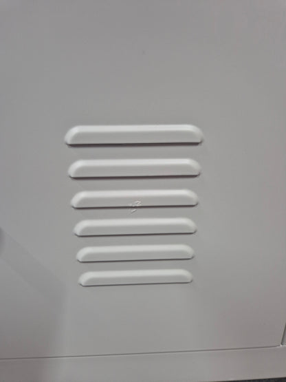 Seconds White Metal 6 Drawer
