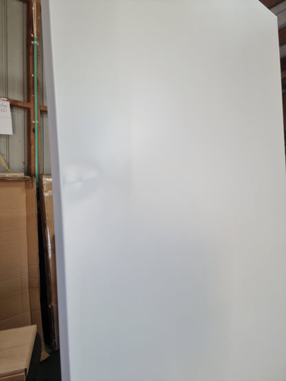 Seconds White 2 Door Metal Cupboard Locker – Wardrobe & Storage Cabinet