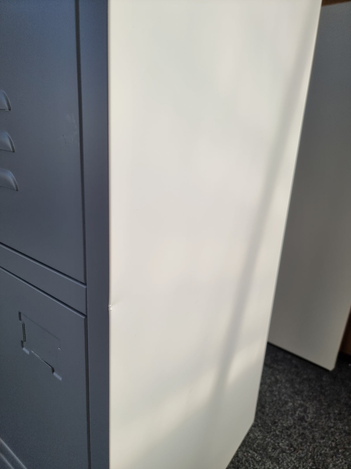 Seconds White 6 Door Metal Locker Cabinet