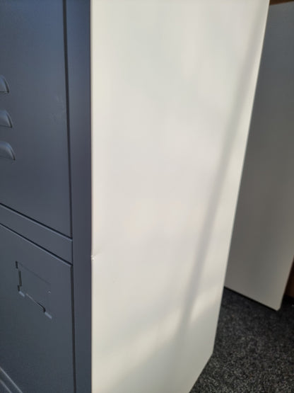 Seconds White 6 Door Metal Locker Cabinet
