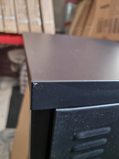 Seconds Black Side Cabinet-Left opening