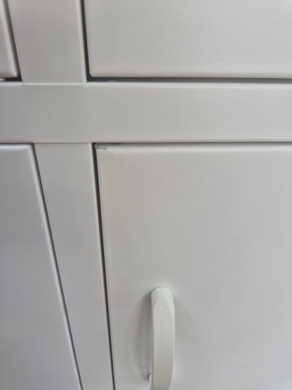 *seconds* White 8 Door Sideboard Locker