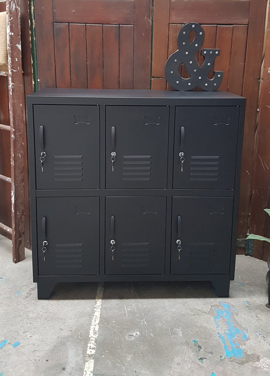 *Seconds Black 6 Door Locker